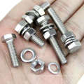 Factory Suppiler Steel material hex head bolts and nuts 4.8 8.8 10.9 M6 M8 M10 fastener galvanzied din933 din931 bolts and nuts